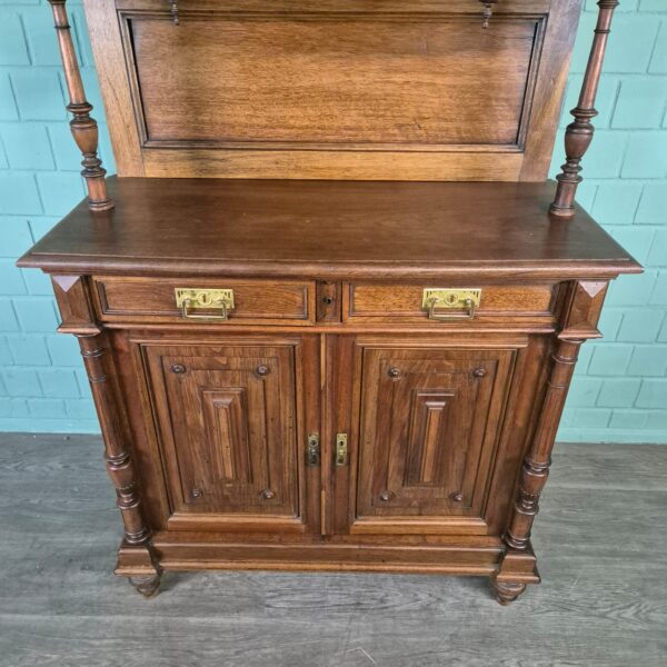 Buffetkast Kast Jugendstil 1910 Noten - Afbeelding 8