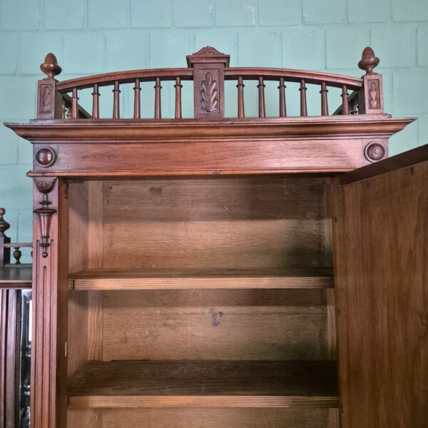 Buffetkast Kast Jugendstil 1910 Noten - Afbeelding 14