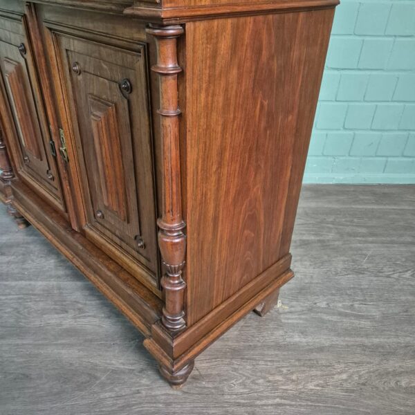 Buffetkast Kast Jugendstil 1910 Noten - Afbeelding 7