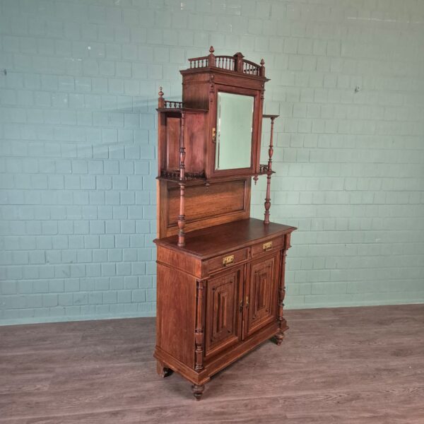 Buffetkast Kast Jugendstil 1910 Noten - Afbeelding 3