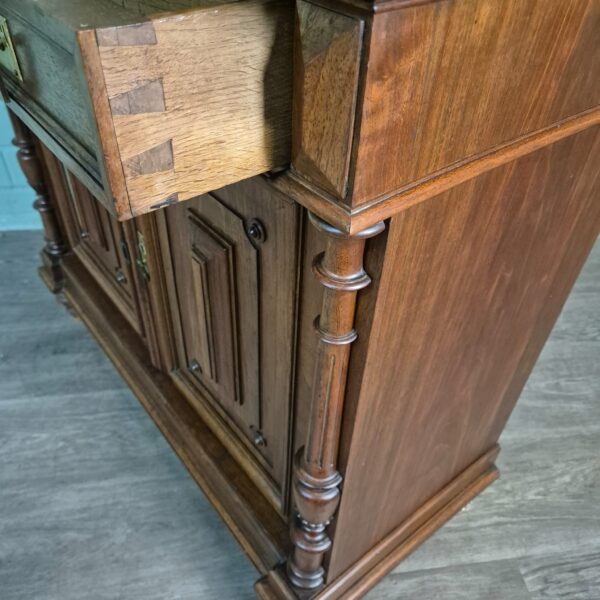 Buffetkast Kast Jugendstil 1910 Noten - Afbeelding 16