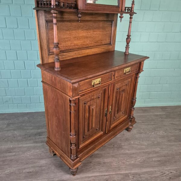 Buffetkast Kast Jugendstil 1910 Noten - Afbeelding 10