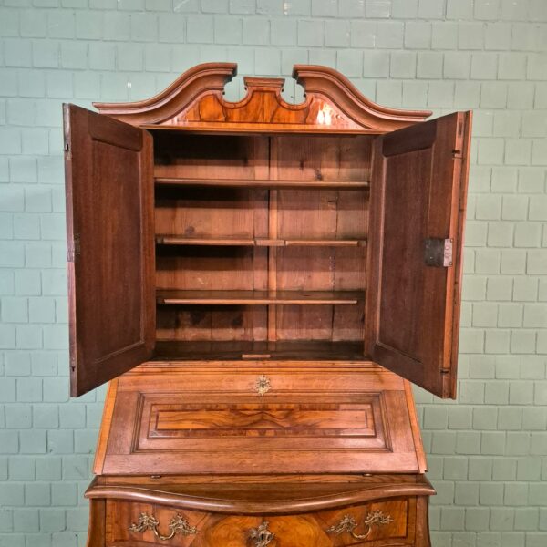 Secretaire Barok 1780 Noten - Afbeelding 14