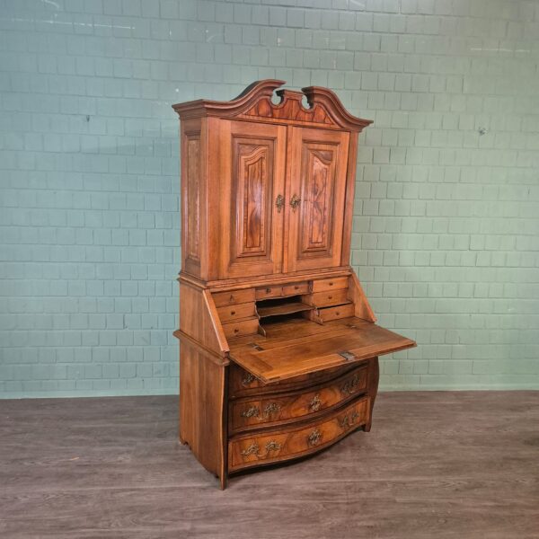 Secretaire Barok 1780 Noten - Afbeelding 12