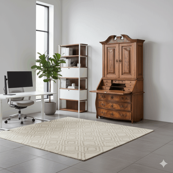 Secretaire Barok 1780 Noten - Afbeelding 2