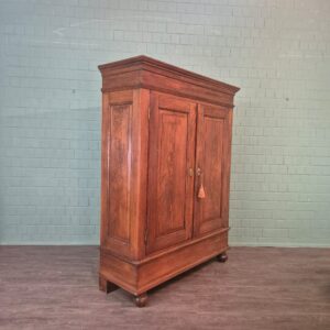 Kast Kledingkast Biedermeier 1840 Eiken