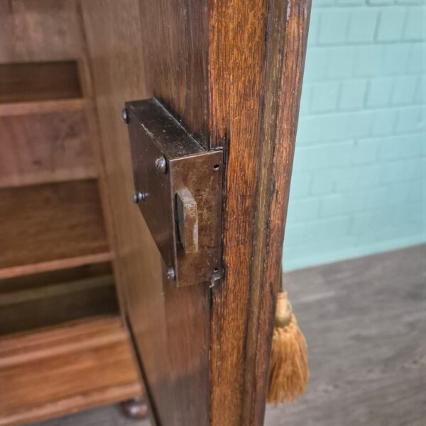Kast Kledingkast Biedermeier 1840 Eiken - Afbeelding 14