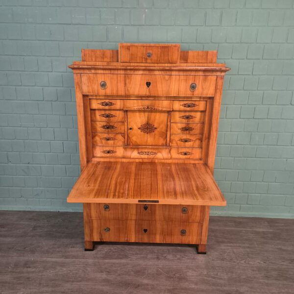 Secretaire Biedermeier 1820 Kersen - Afbeelding 5