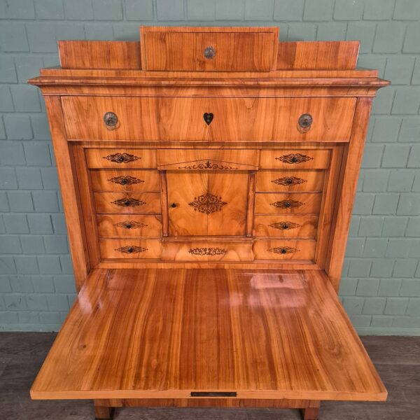 Secretaire Biedermeier 1820 Kersen - Afbeelding 6