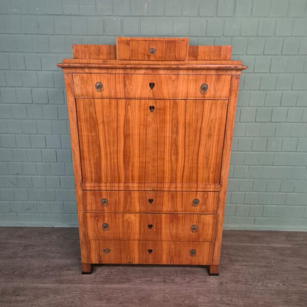 Secretaire Biedermeier 1820 Kersen - Afbeelding 3