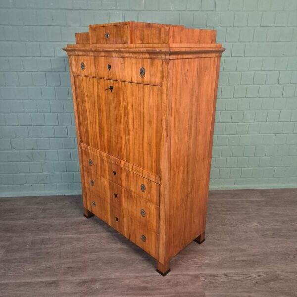 Secretaire Biedermeier 1820 Kersen - Afbeelding 4
