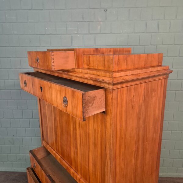 Secretaire Biedermeier 1820 Kersen - Afbeelding 15