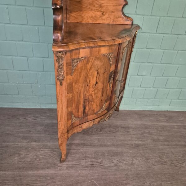 Hoekkast Dresden Barok 1870 Noten - Afbeelding 9