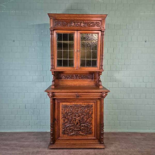 Buffetkast Kast Gründerzeit 1880 Eiken - Afbeelding 3