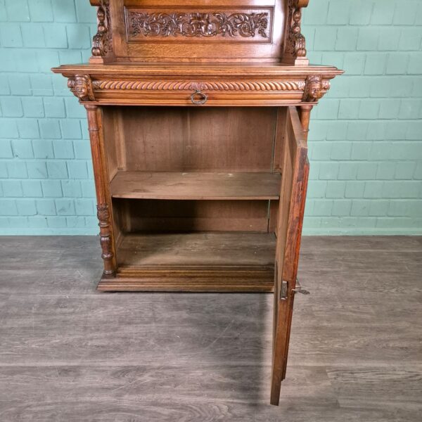 Buffetkast Kast Gründerzeit 1880 Eiken - Afbeelding 18
