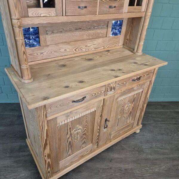 Buffetkast Kast Jugendstil 1900 Grenen - Afbeelding 7