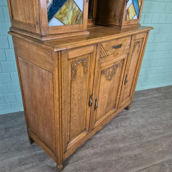 Buffetkast Art-Deco 1930 Eiken - Afbeelding 5