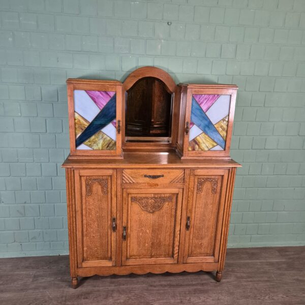 Buffetkast Art-Deco 1930 Eiken - Afbeelding 3