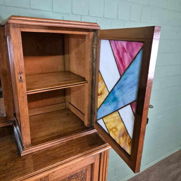 Buffetkast Art-Deco 1930 Eiken - Afbeelding 14
