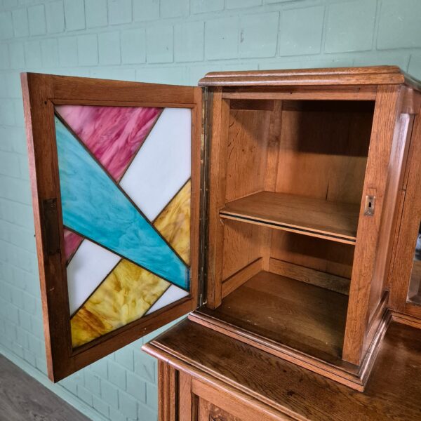 Buffetkast Art-Deco 1930 Eiken - Afbeelding 13