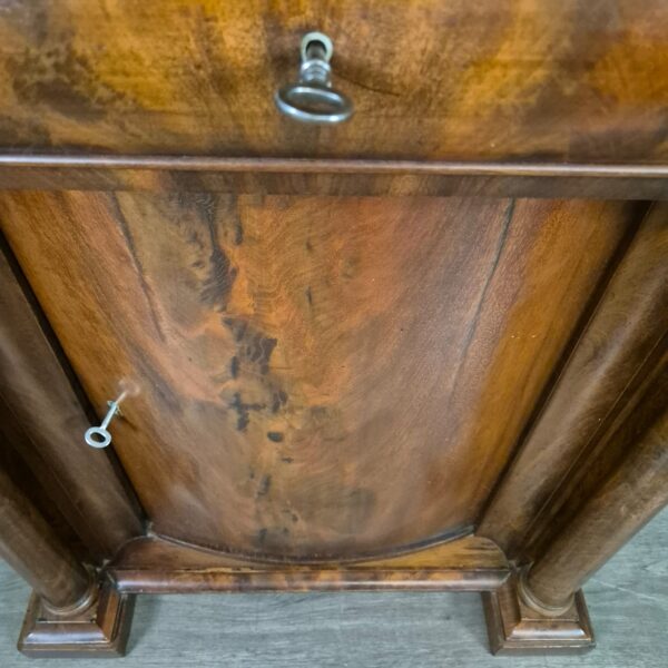 Spiegel mit Console Biedermeier 1820 Mahonie - Afbeelding 9