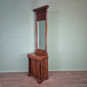 Spiegel mit Console Biedermeier 1820 Mahonie