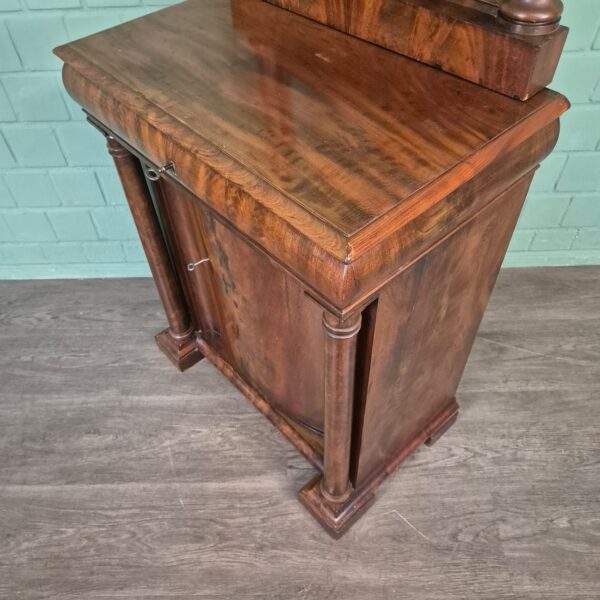 Spiegel mit Console Biedermeier 1820 Mahonie - Afbeelding 12