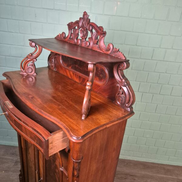 Vertico met Opstand Louis Philippe 1860 Mahonie - Afbeelding 10