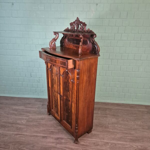 Vertico met Opstand Louis Philippe 1860 Mahonie - Afbeelding 9