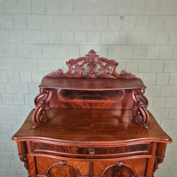 Vertico met Opstand Louis Philippe 1860 Mahonie - Afbeelding 5