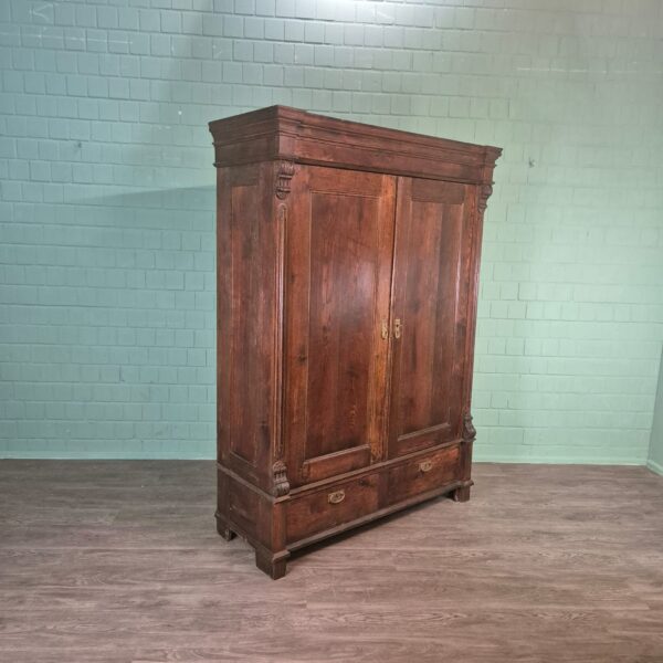 Kast KledingkastGründerzeit 1880 Eiken