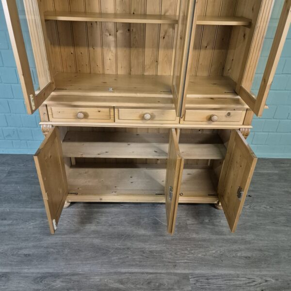 Vitrine Boekenkast Grenen 1,32 m - Afbeelding 10