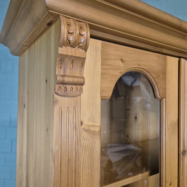Vitrine Boekenkast Grenen 1,32 m - Afbeelding 6