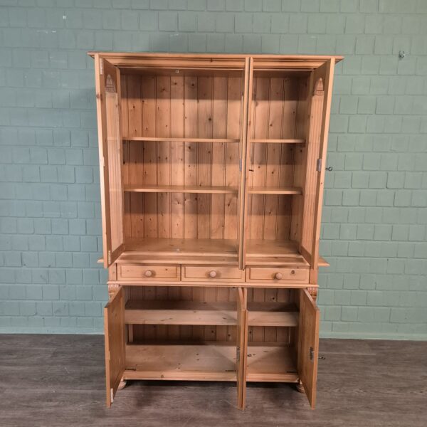Vitrine Boekenkast Grenen 1,32 m - Afbeelding 9