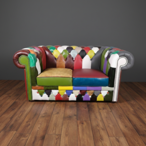 Chesterfield Bank Leder Model Carnaval 1,63 m