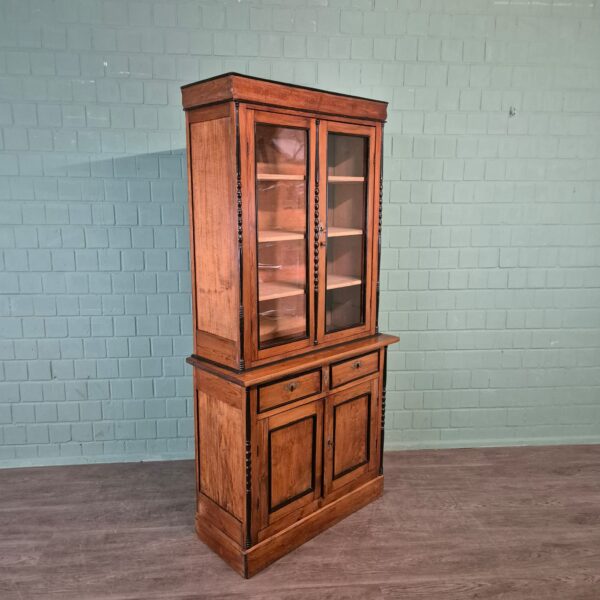 Vitrine Servieskast Louis Philippe 1860 Berkenhout