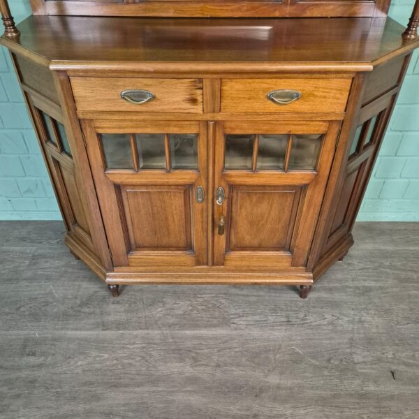 Buffetkast Kast Jugendstil 1920 Noten - Afbeelding 6