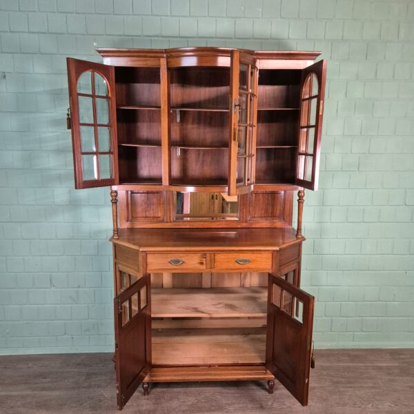 Buffetkast Kast Jugendstil 1920 Noten - Afbeelding 12