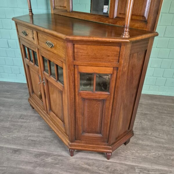 Buffetkast Kast Jugendstil 1920 Noten - Afbeelding 9