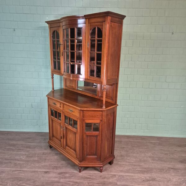 Buffetkast Kast Jugendstil 1920 Noten - Afbeelding 4