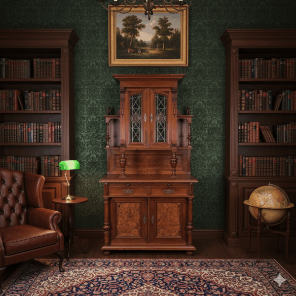 Buffetkast Kast Gründerzeit 1880 Noten - Afbeelding 2