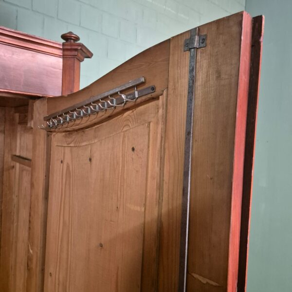 Kast Kledingkast Louis Philippe 1860 Noten - Afbeelding 16