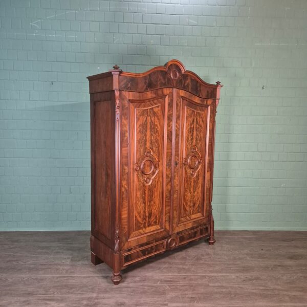 Kast Kledingkast Louis Philippe 1860 Noten