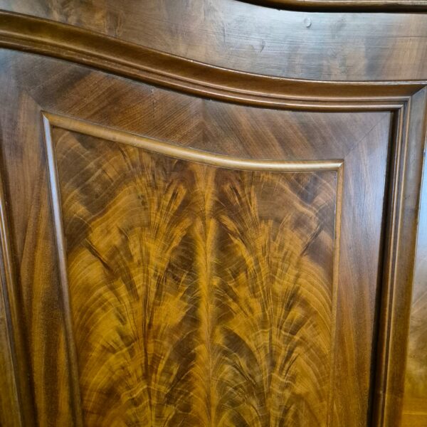 Kast Kledingkast Louis Philippe 1860 Noten - Afbeelding 13
