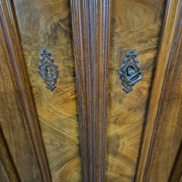 Kast Kledingkast Louis Philippe 1860 Noten - Afbeelding 14
