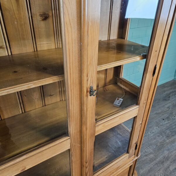 Vitrine Servieskast Grenen 1,32 m - Afbeelding 7