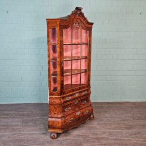 Vitrine Hoekkast Noten 1,04 m Neo-barok