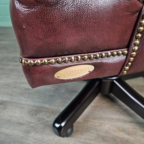 Bureaustoel Chesterfield Leder - Afbeelding 9