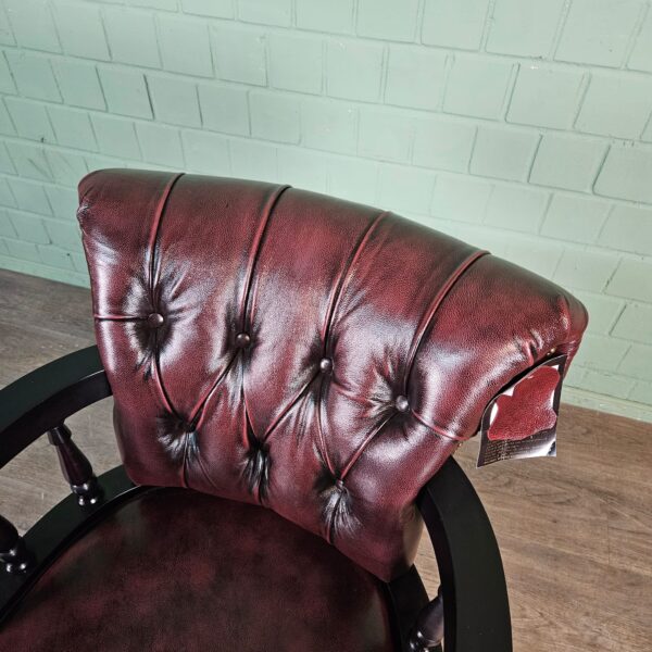 Bureaustoel Chesterfield Leder - Afbeelding 7