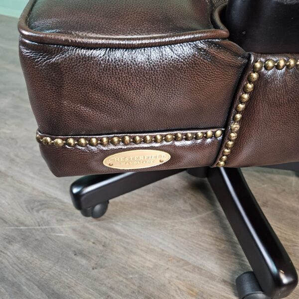 Bureaustoel Chesterfield Leder - Afbeelding 11